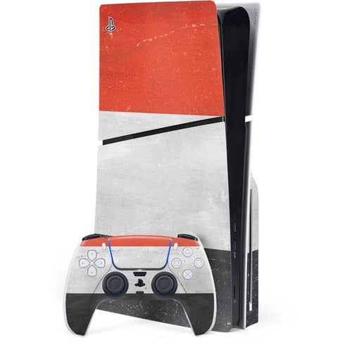 Yemen Flag Distressed PlayStation PS5 Skins